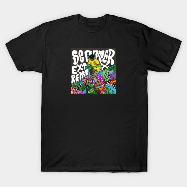 scooter extreme T-Shirt by Pararel terror